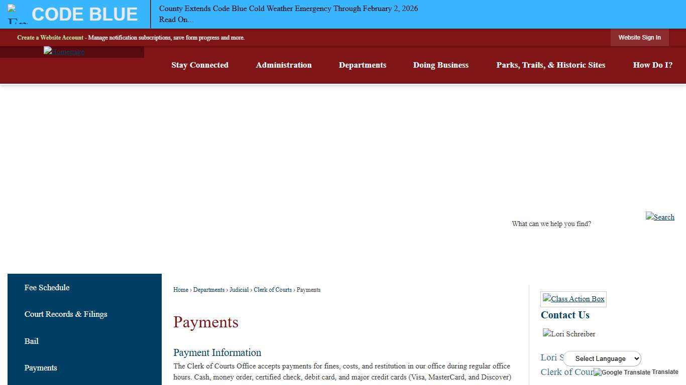 Payments  Montgomery County, PA - Official Website